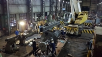Bốc xếp, vận chuyển thiết bị Rotor tuốc-bin hơi Nhà máy Điện phục vụ công tác bảo trì của Công ty EPS - GENCO3.