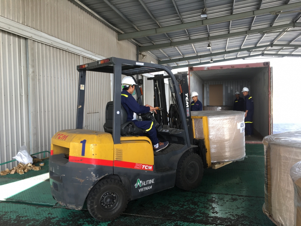 Dịch vụ chuỗi cung ứng - Nhà máy Nhôm Almine Việt Nam, Hòa Bình.