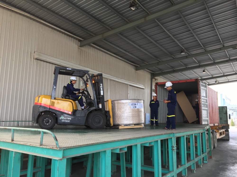 Dịch vụ chuỗi cung ứng - Nhà máy Nhôm Almine Việt Nam, Hòa Bình.