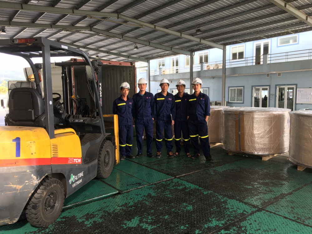 Dịch vụ chuỗi cung ứng - Nhà máy Nhôm Almine Việt Nam, Hòa Bình.