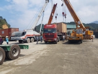 Vận chuyển thiết bị nhà máy Đường An Khê, Quảng Ngãi.