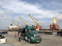 Vận chuyển và bàn giao ống nước phục vụ công trình cấp nước Công ty Cấp Nước Bà Rịa.