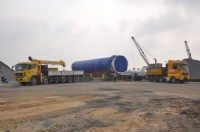 Vận chuyển và bàn giao thành công thiết bị bồn chứa ga của nhà máy Air Liquid Việt Nam.