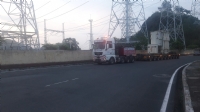 Vận chuyển và bàn giao vào bệ máy các thân máy biến áp 150 MVA thuộc đường dây 500kV từ trạm Pleiku, Gia Lai về trạm Hòa Bình, tỉnh Hòa Bình.