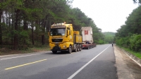 Vận chuyển và bàn giao vào bệ máy các thân máy biến áp 150 MVA thuộc đường dây 500kV từ trạm Pleiku, Gia Lai về trạm Hòa Bình, tỉnh Hòa Bình.