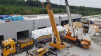 Vận chuyển và lắp đặt toàn bộ thiết bị dây chuyền lò nung Nhà máy Schaeffler Việt Nam.