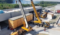 Vận chuyển và lắp đặt toàn bộ thiết bị dây chuyền lò nung Nhà máy Schaeffler Việt Nam.