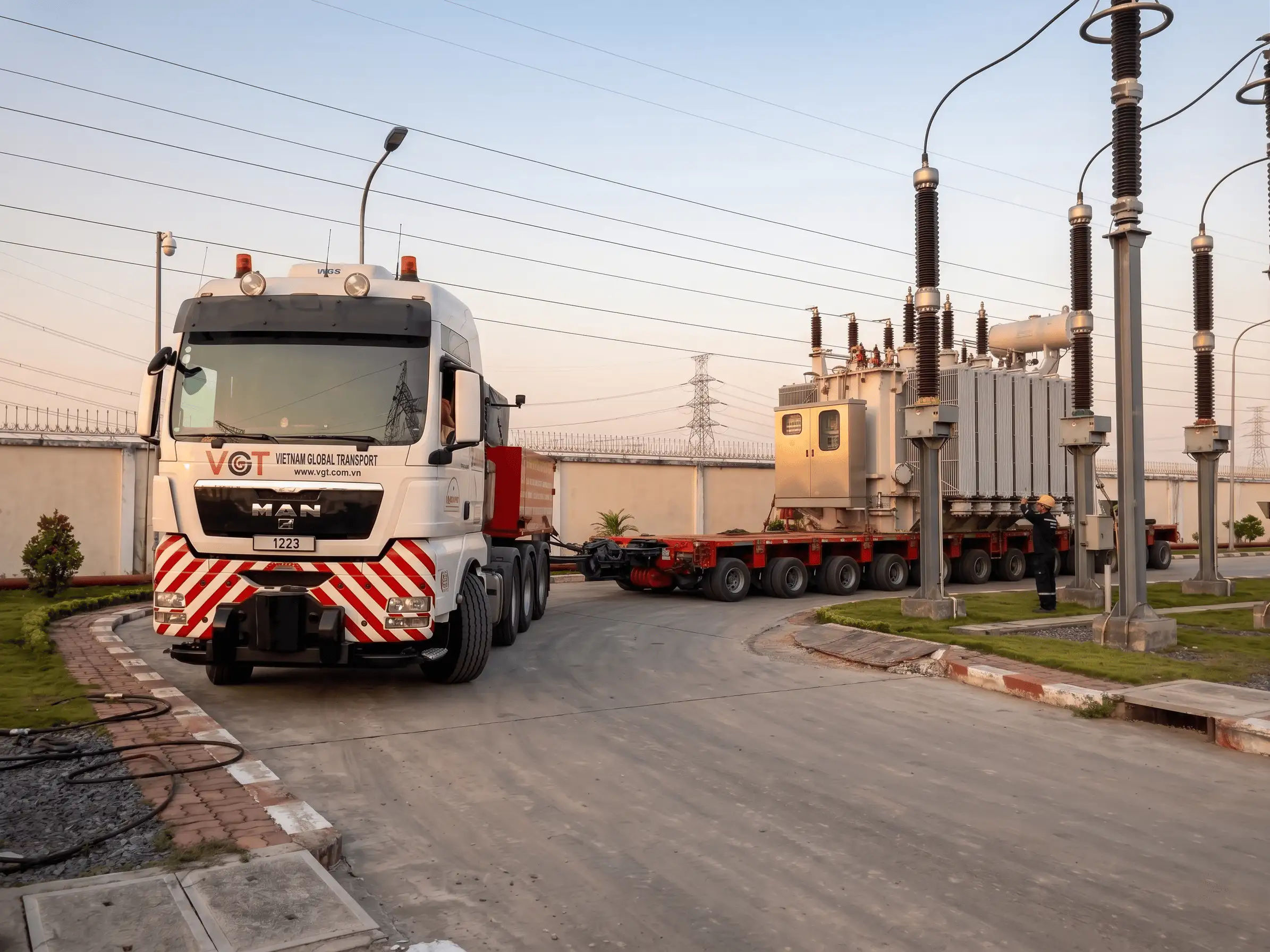 Hoàn tất việc bốc xếp và vận chuyển Máy biến áp & phụ kiện trạm Phú Lâm - Cầu Bông, Tp. HCM. - VGT - Giải pháp vận tải và logistics toàn diện cho doanh nghiệp gemini watermark removed 2 - VGT - Giải pháp vận tải và logistics toàn diện cho doanh nghiệp