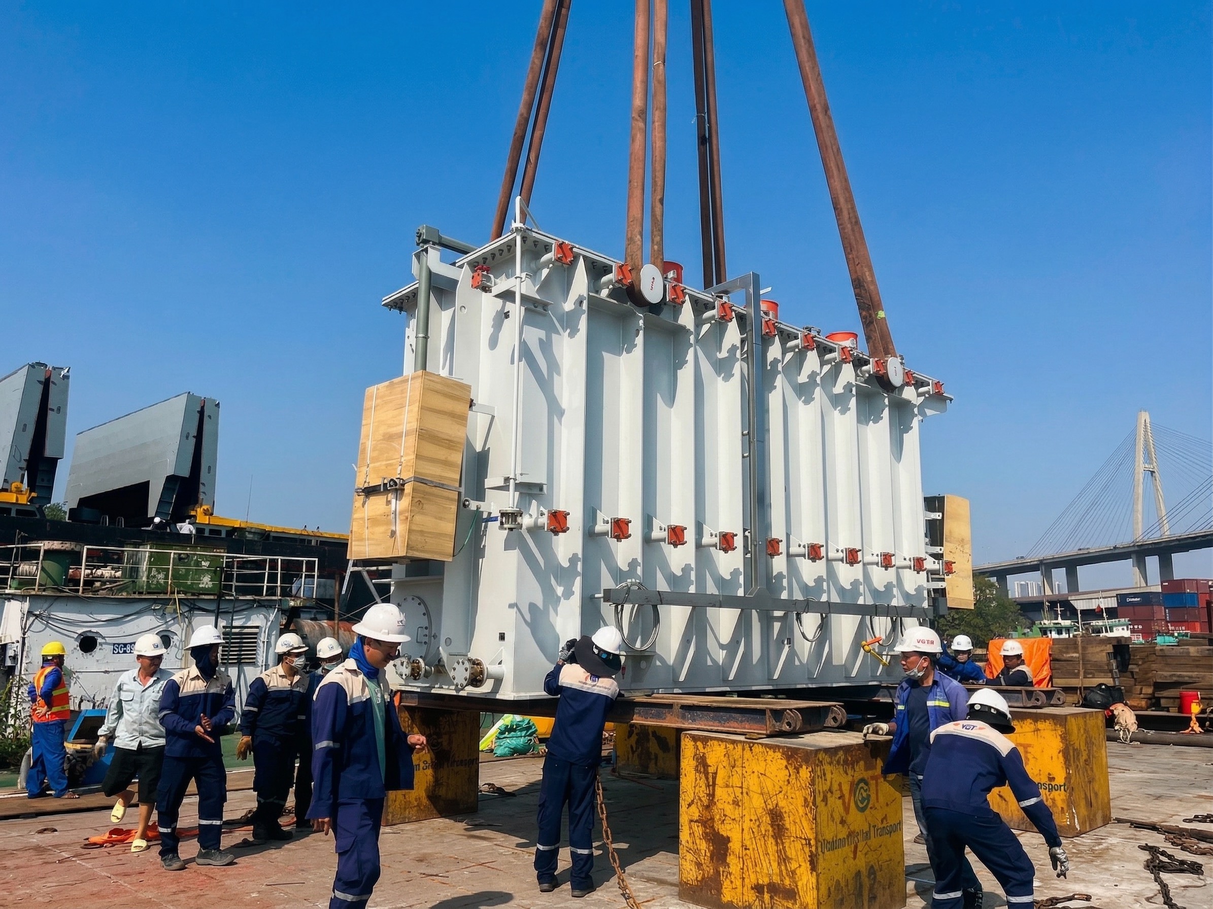 Transport and Reinstallation of Power Plant Transformer - VIETNAM ...
