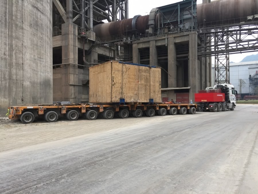 Bốc xếp và vận chuyển thiết bị phục vụ Công trình chuyển đổi công nghệ hệ thống nghiền xi măng đến đóng bao – Công ty CP Xi Măng Bỉm Sơn - 2