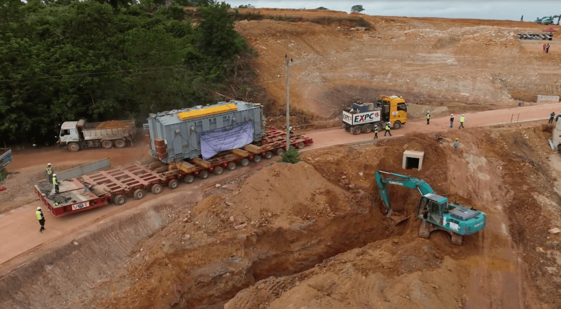VGT tham gia triển khai vận chuyển thiết bị cho Dự án điện khí và kho cảng LNG tại Koh Kong, Campuchia - 10