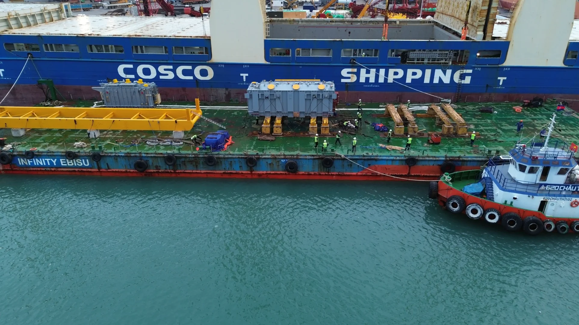 VGT tham gia triển khai vận chuyển thiết bị cho Dự án điện khí và kho cảng LNG tại Koh Kong, Campuchia - 1