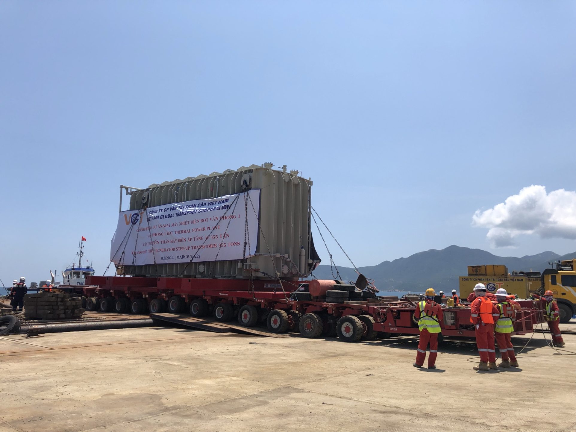 VGT Đồng Hành Cùng Tổ Hợp Tổng Thầu Quốc Tế Tại Dự Án BOT Nhiệt Điện Vân Phong 1 (1320MW) - 7