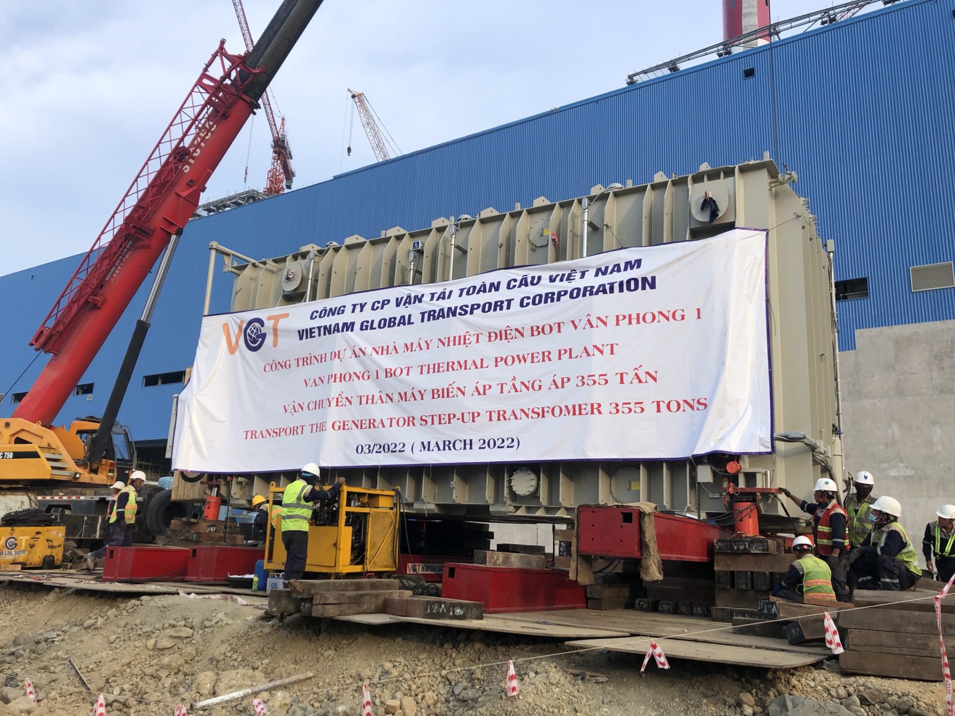 VGT Đồng Hành Cùng Tổ Hợp Tổng Thầu Quốc Tế Tại Dự Án BOT Nhiệt Điện Vân Phong 1 (1320MW) - 11