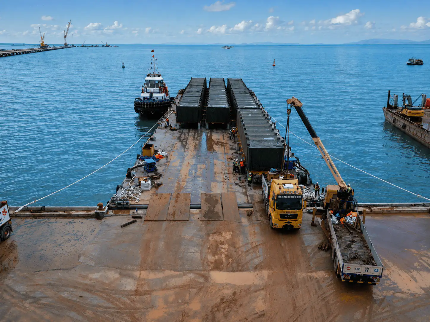 VGT tham gia triển khai vận chuyển thiết bị cho Dự án điện khí và kho cảng LNG tại Koh Kong, Campuchia - 7