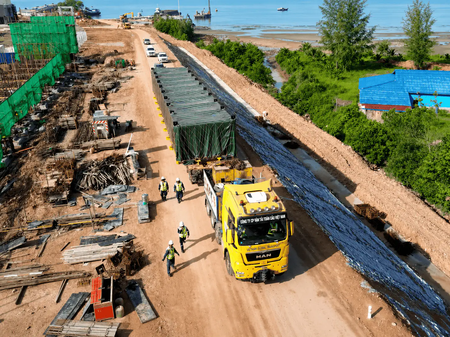 VGT tham gia triển khai vận chuyển thiết bị cho Dự án điện khí và kho cảng LNG tại Koh Kong, Campuchia - 16