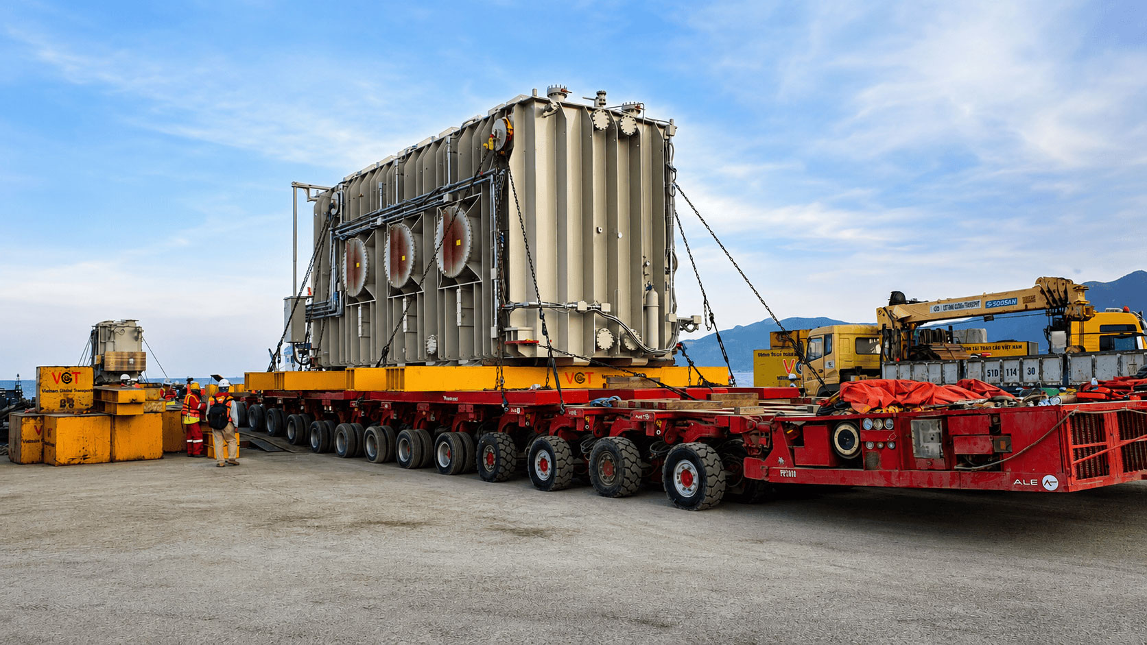 VGT Đồng Hành Cùng Tổ Hợp Tổng Thầu Quốc Tế Tại Dự Án BOT Nhiệt Điện Vân Phong 1 (1320MW) - 4