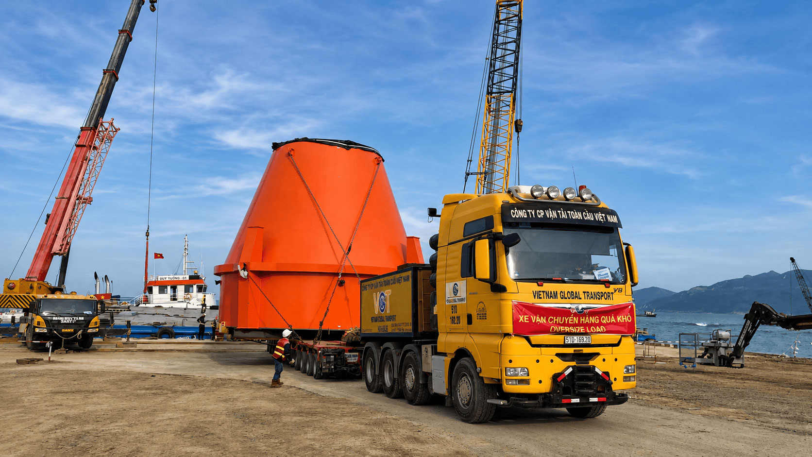 VGT Đồng Hành Cùng Tổ Hợp Tổng Thầu Quốc Tế Tại Dự Án BOT Nhiệt Điện Vân Phong 1 (1320MW) - 17